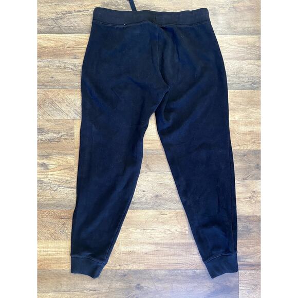 Y2K Aeropostale Black Branded Womens Graphic Letter Jogger Sweatpants M - Picture 6 of 7